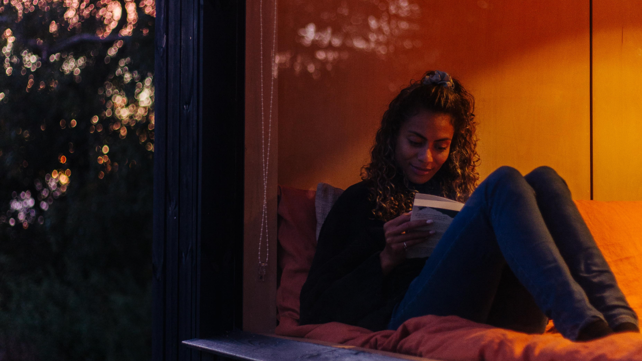 Journalling at night 