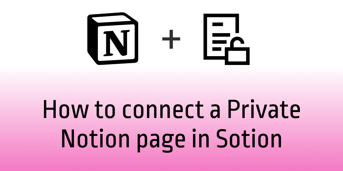 Connect Private Notion Page to a Custom Domain