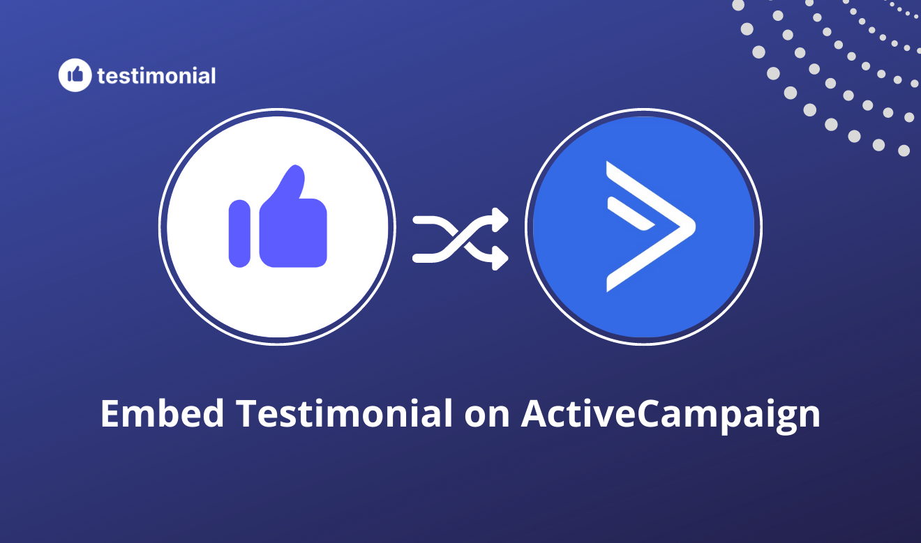 How to embed reviews on ActiveCampaign