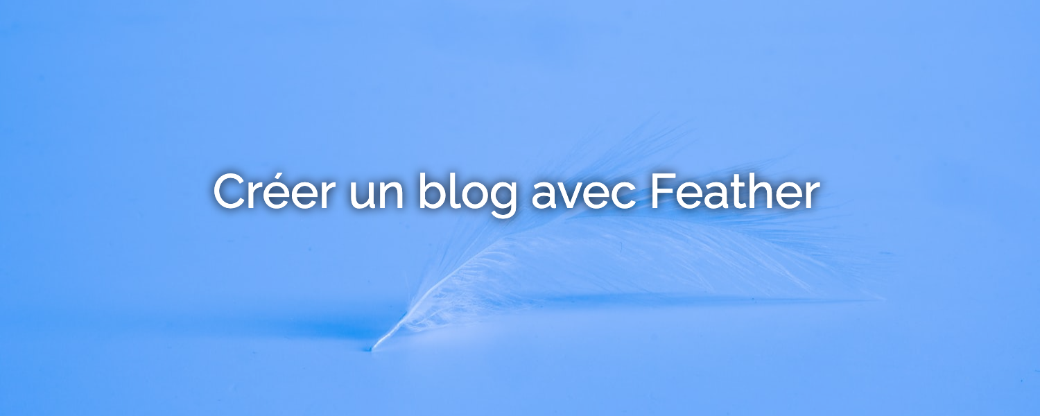 Créer un blog