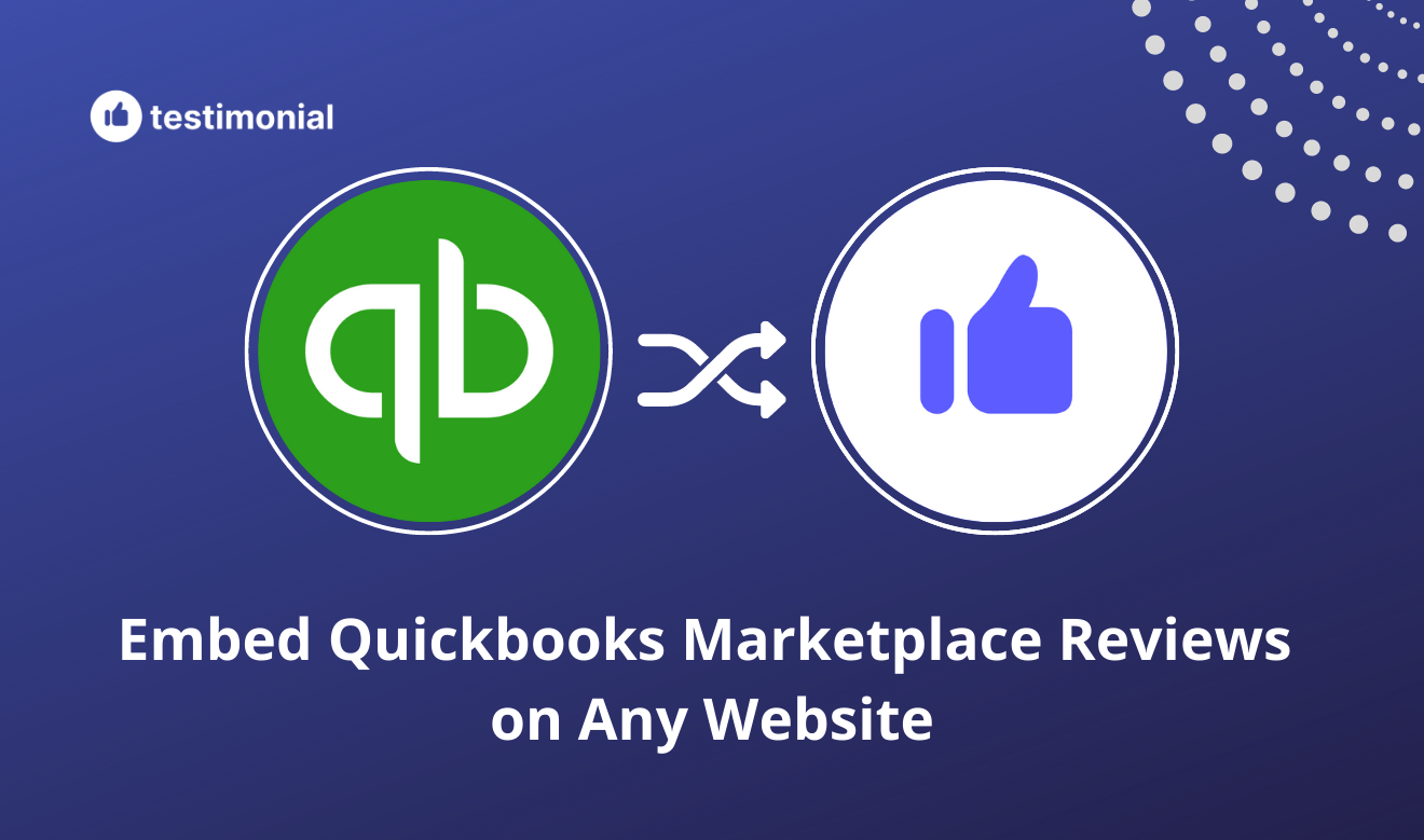 How to embed Quickbooks Apps Reviews on Your Website