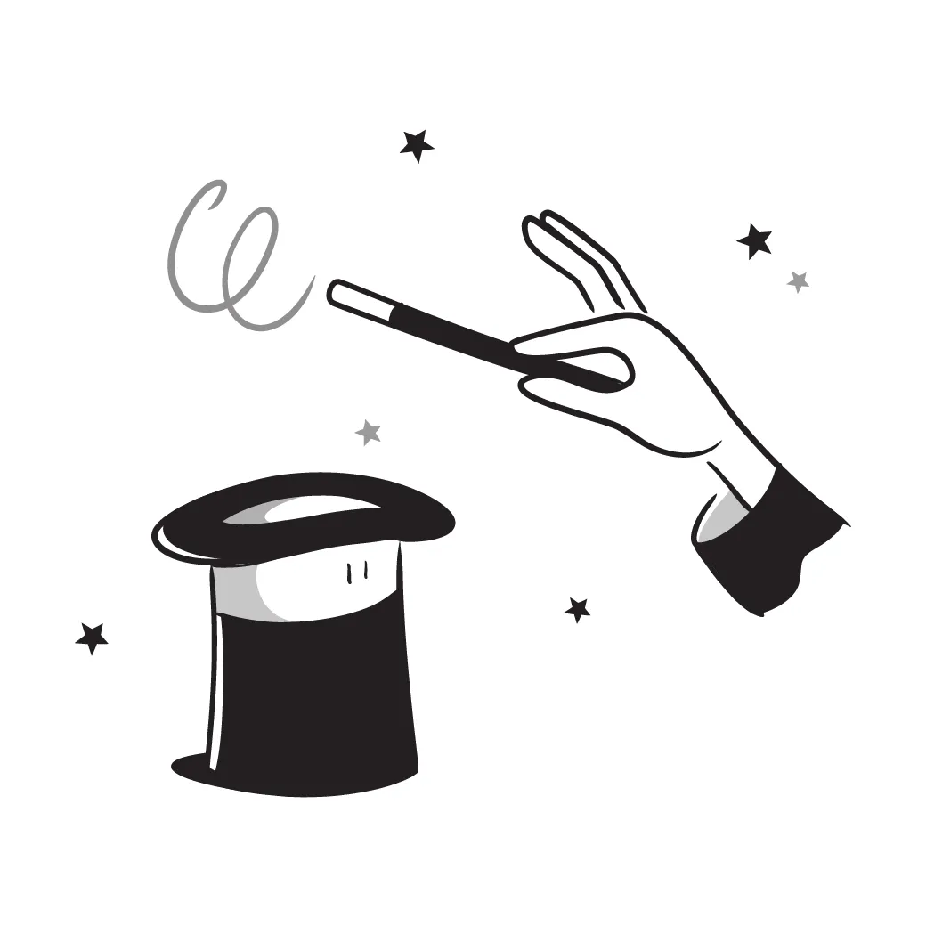 Notion-style illustration