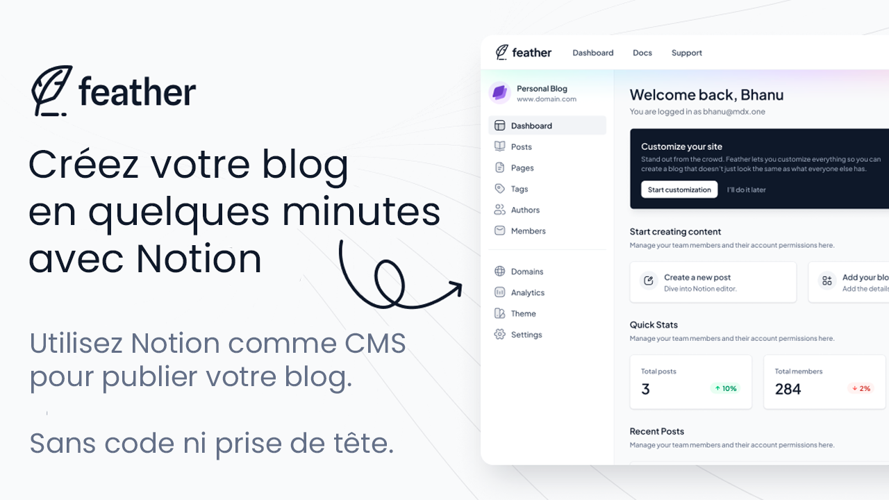 Blog Feather en Français