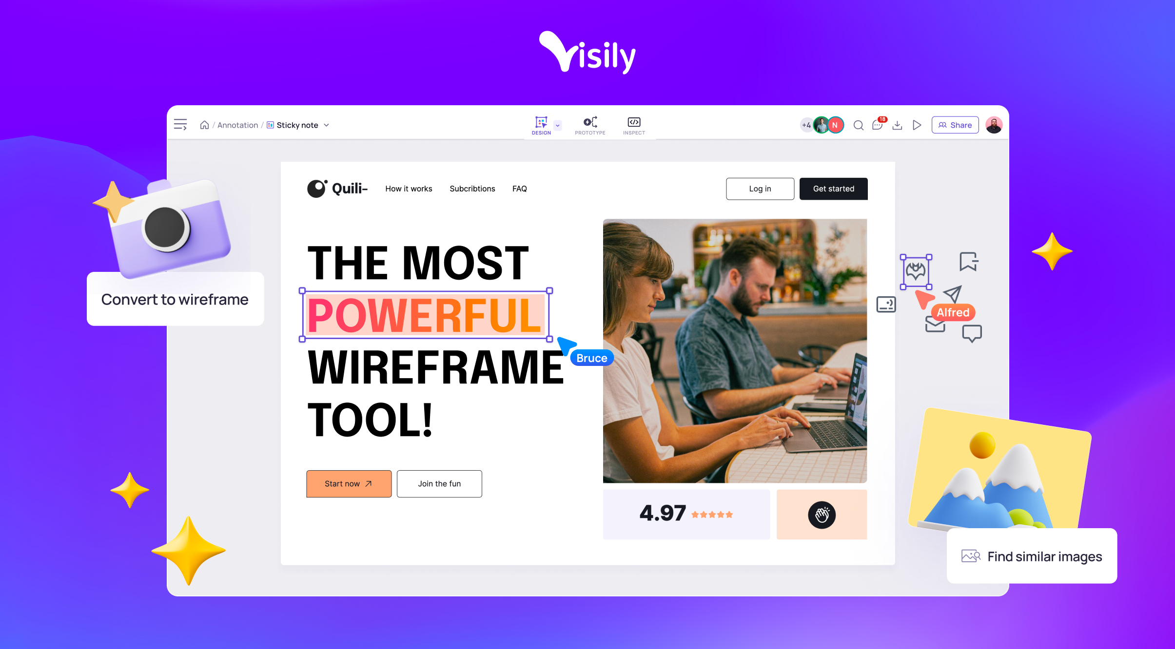Sponsored by Visily