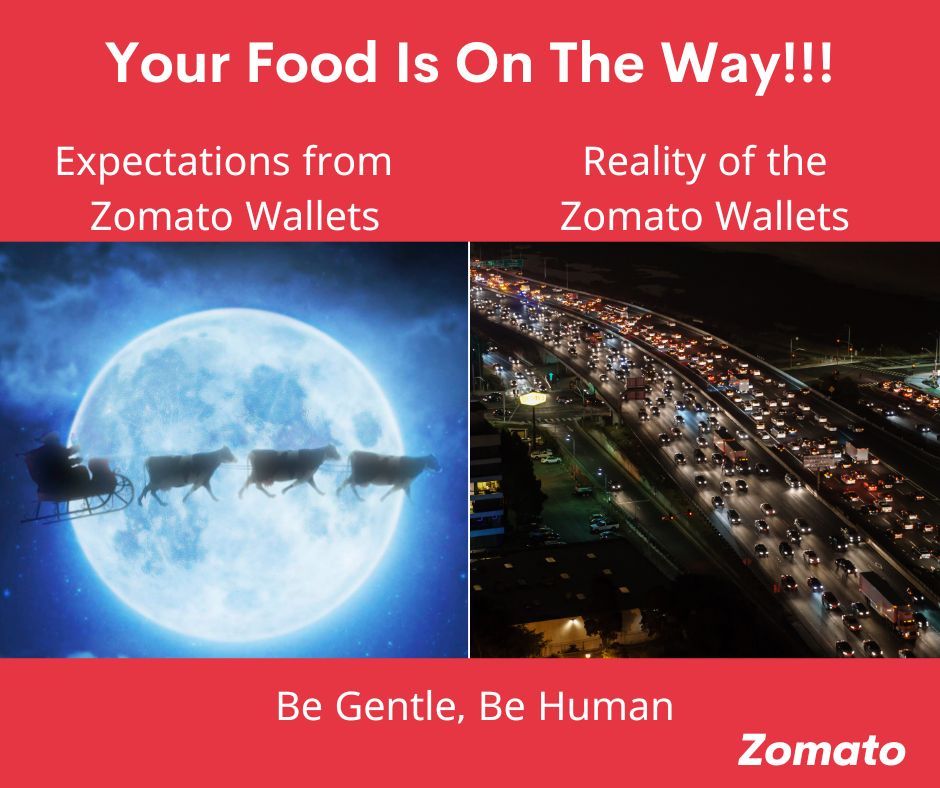Emphasizing that the Zomato valets are human too!