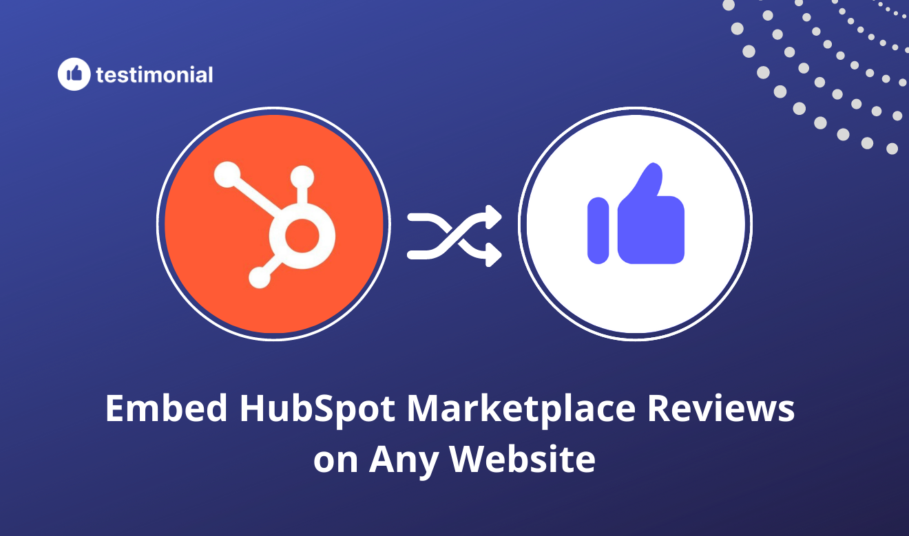 How to embed HubSpot Marketplace Reviews on Your Website