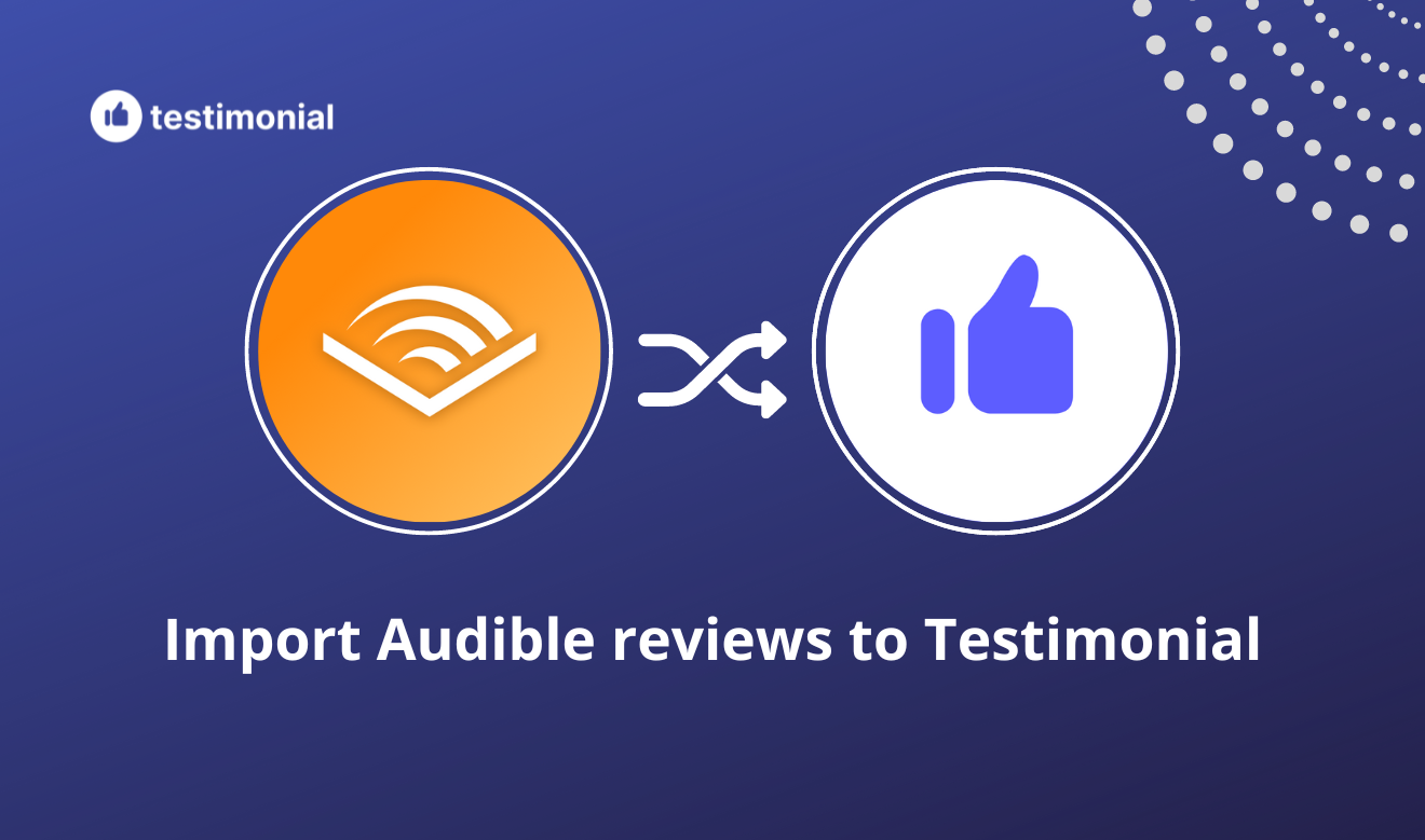 How to embed Audible Reviews on Your Website