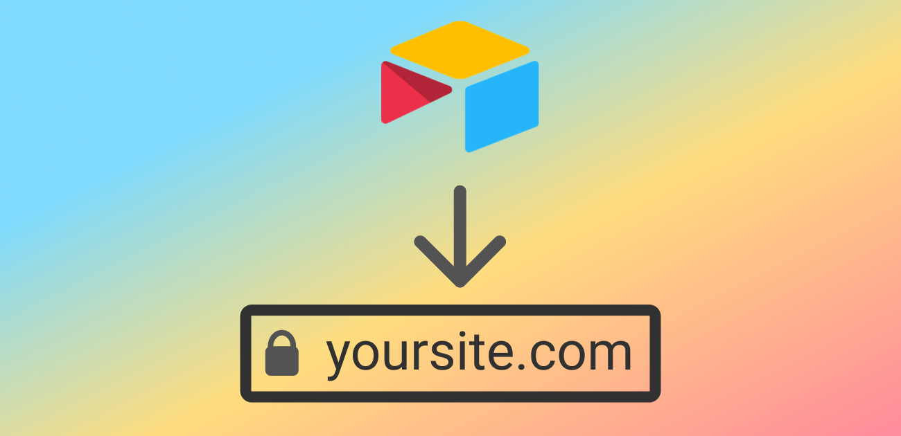 How to put an Airtable view, form, or base at your own custom domain