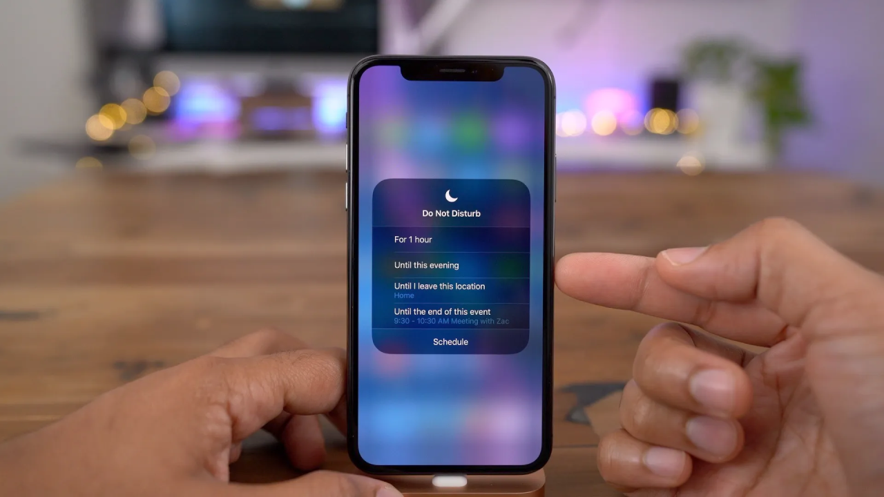 Utilise Do Not Disturb mode on your phone to limit distractions whilst focusing 