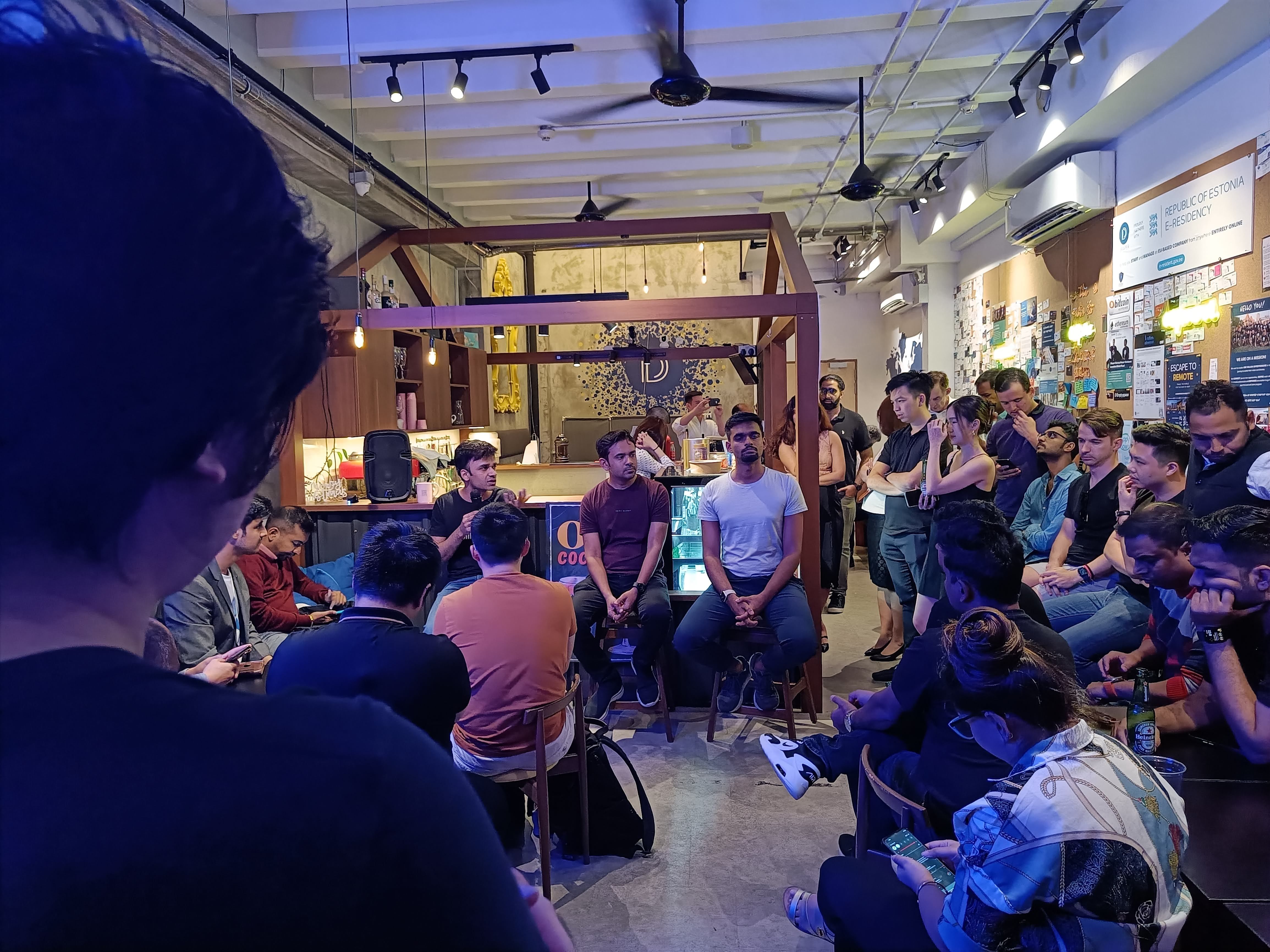 A house-full at Draper Startup House!