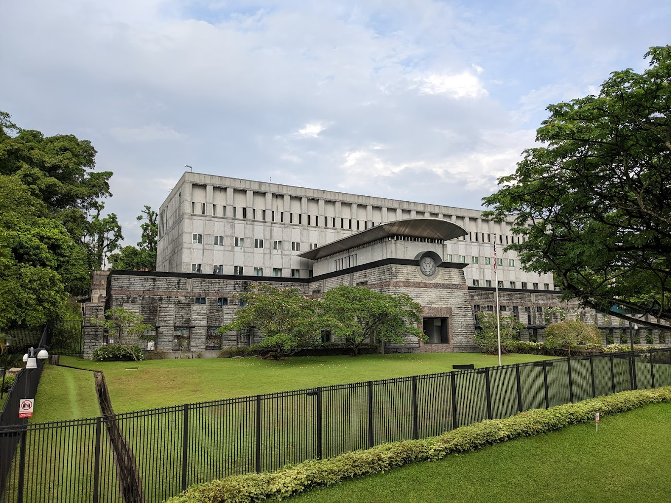 US Embassy in Singapore has one hell of a building!