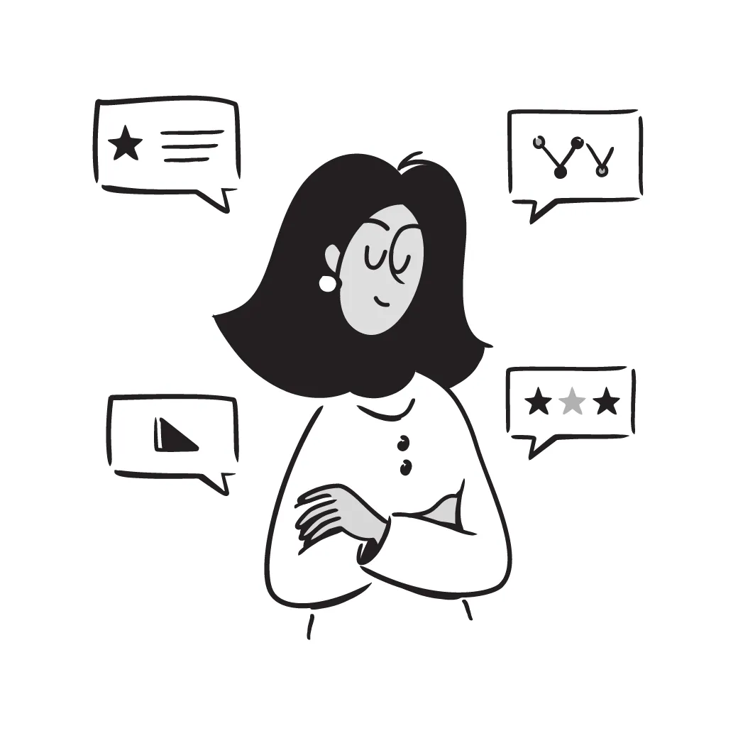 Notion-style illustration