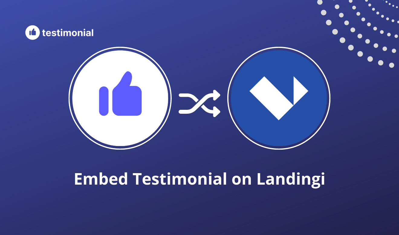 How to embed reviews on Landingi