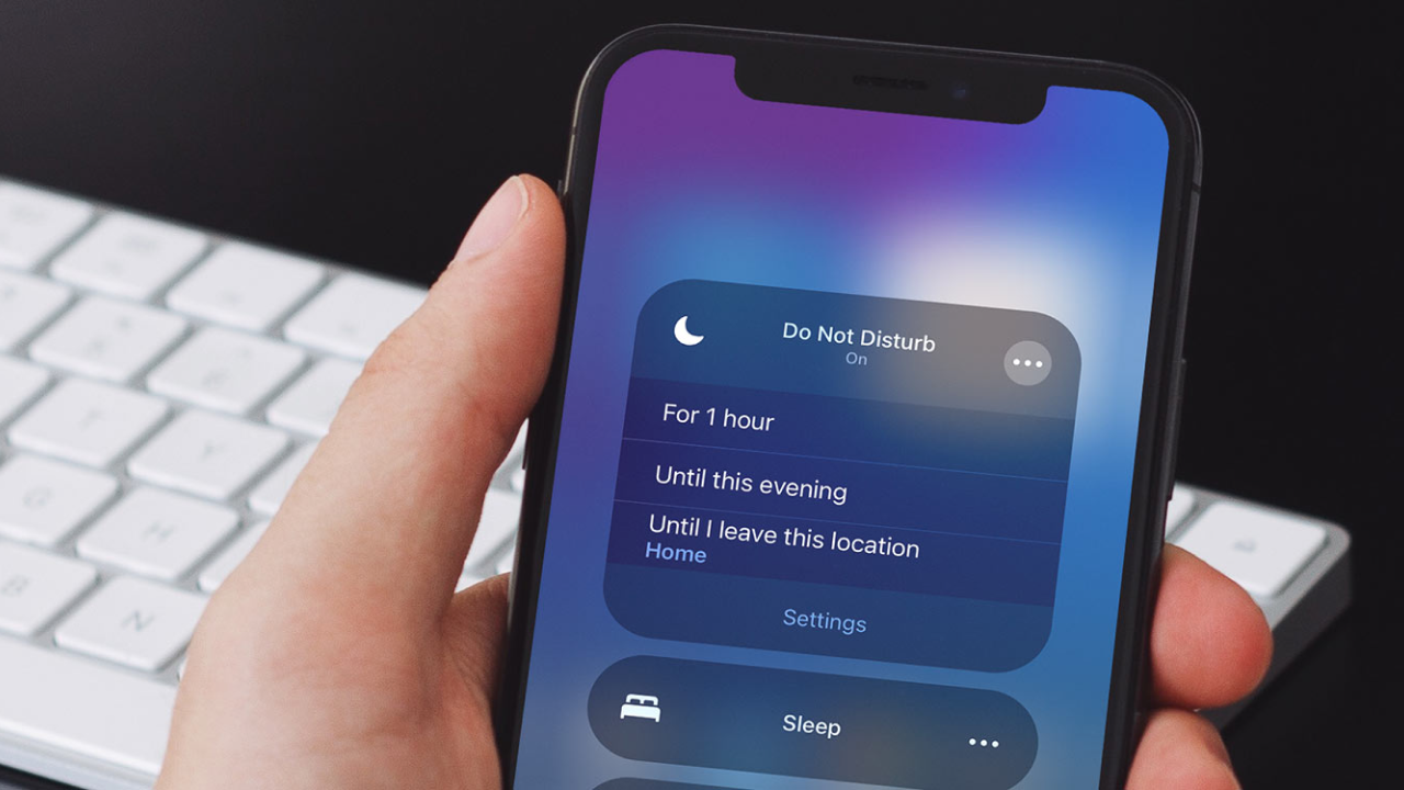 Put your phone on ‘Do Not Disturb’