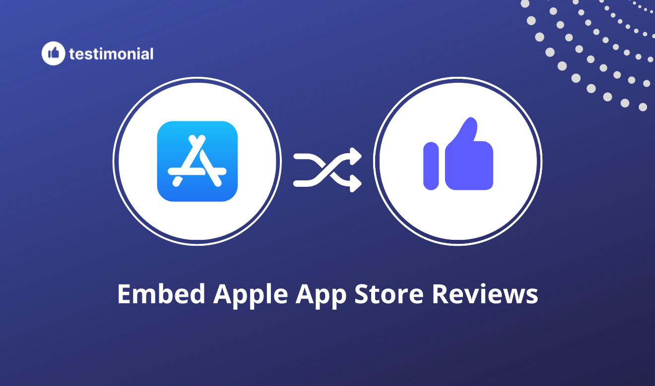 How to embed Apple App Store Reviews on Your Website