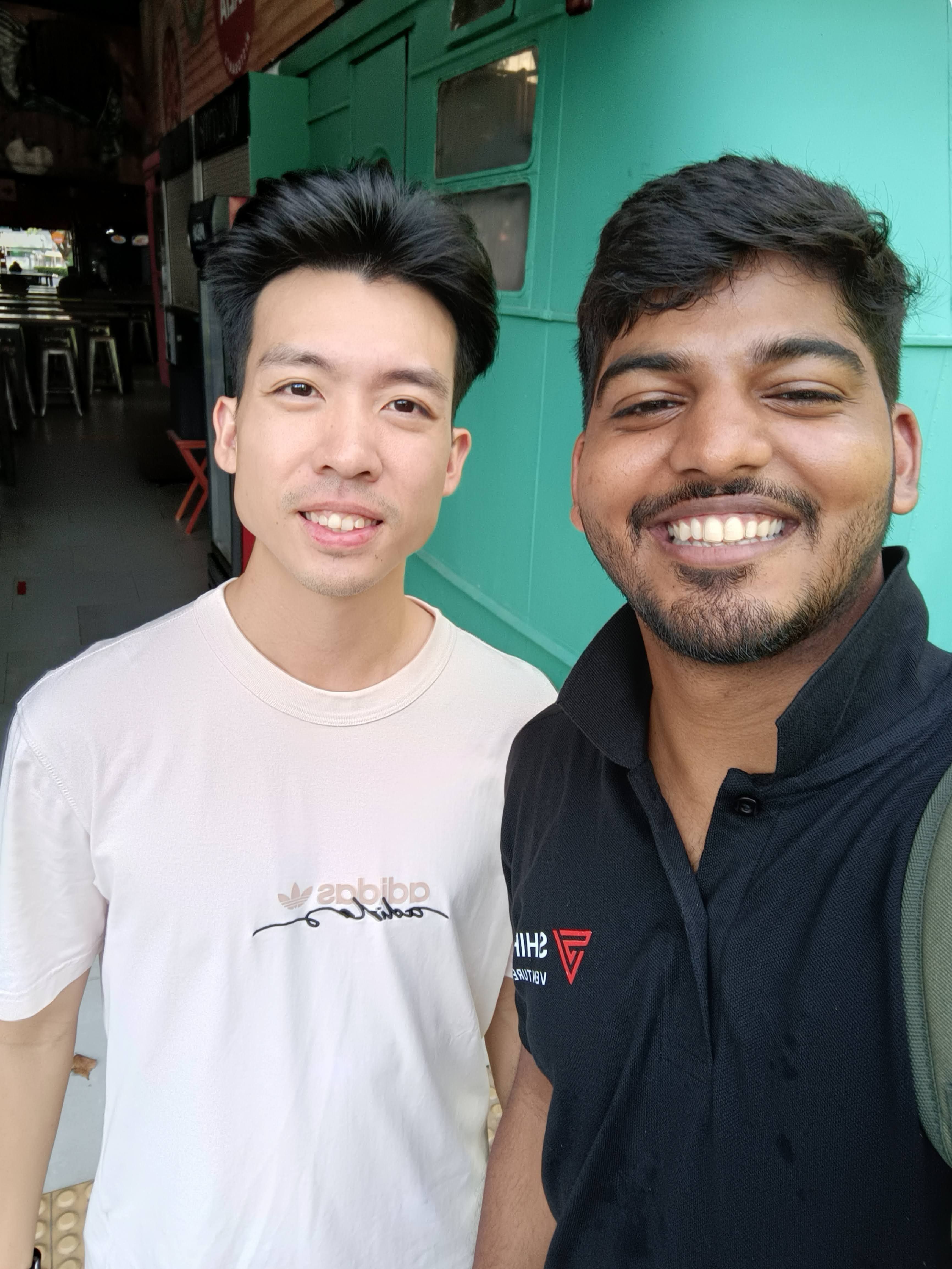 Travelled to One North JTC Launchpad to meet Eugene - Founder, Brixee!