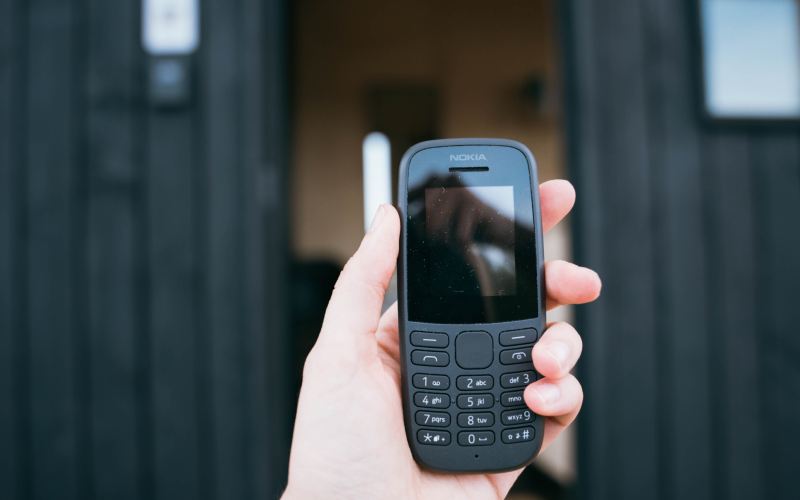 We include an old school Nokia to contact cabin support or loved ones