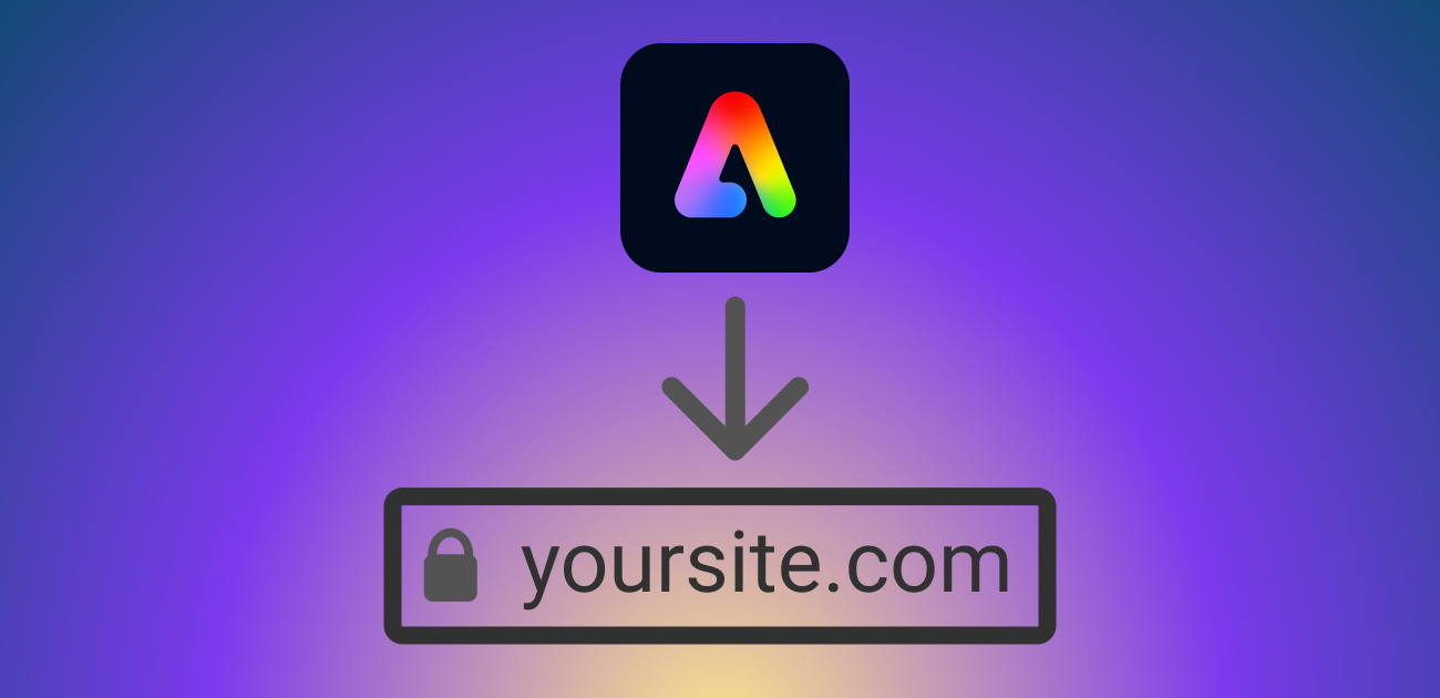 How to put your Adobe Creative Cloud Express page at your own domain