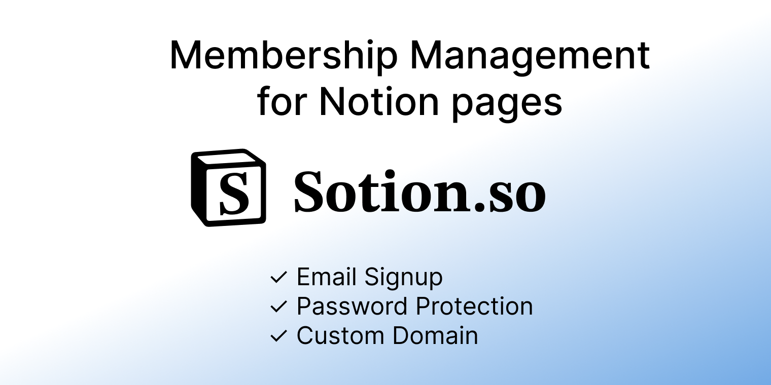 About Sotion