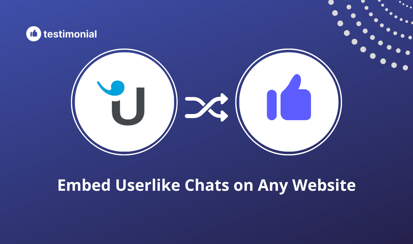 How to turn Userlike chats into testimonials 