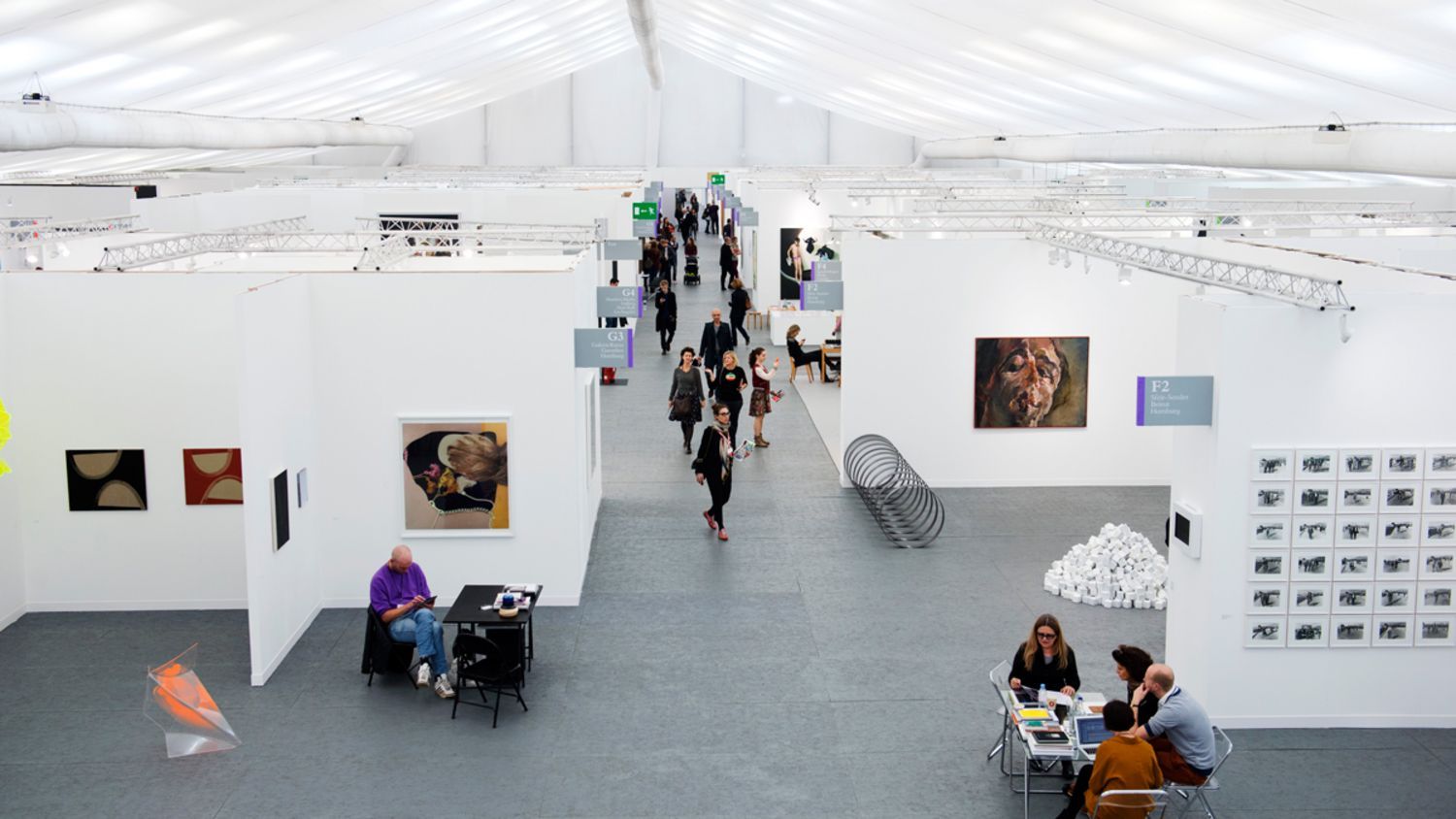 Collaborating with art fairs on innovative solutions