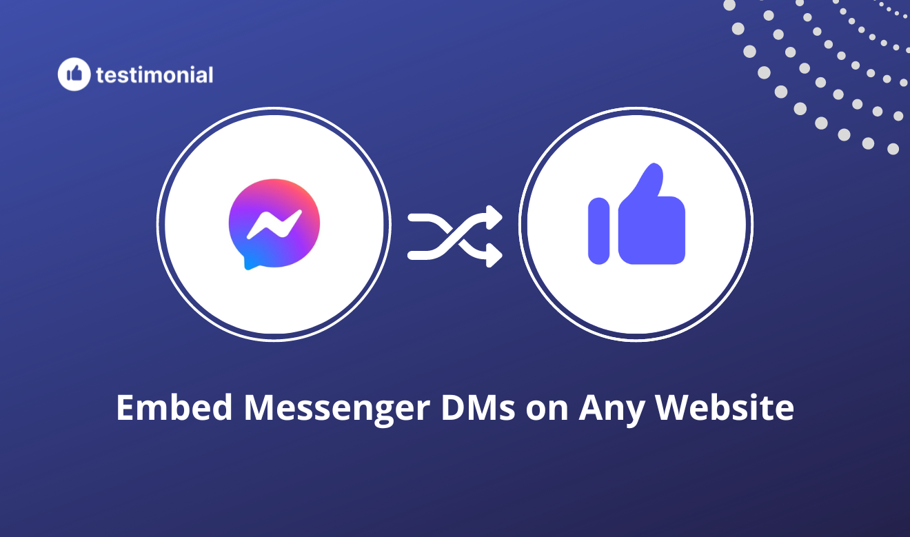 How to turn FB Messenger DMs into testimonials