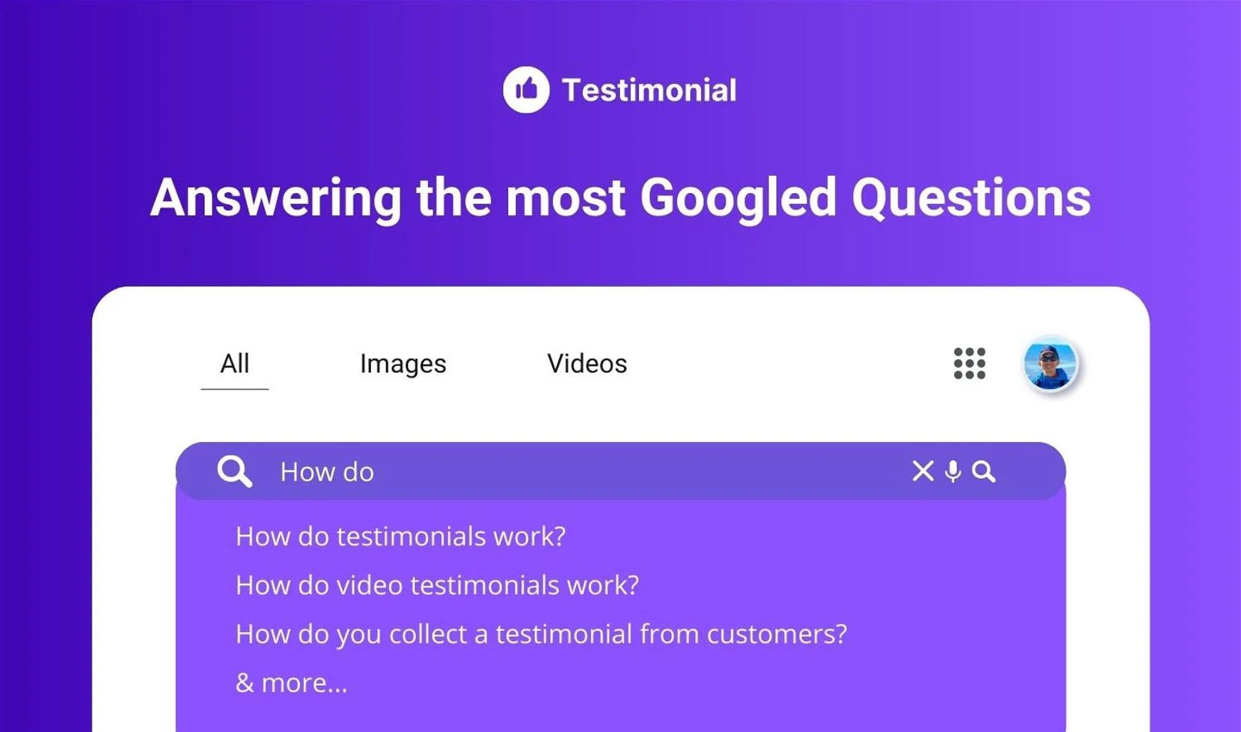 Answering the most Googled questions