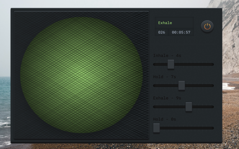 Breathe Machine to help with controlling your breathe