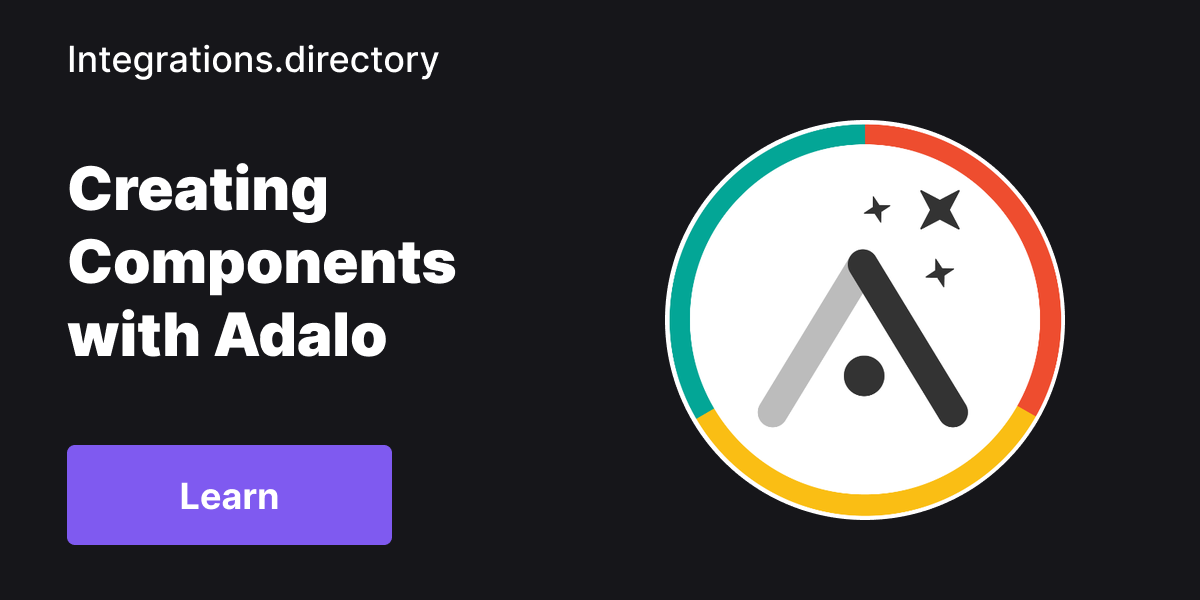 Creating Components with Adalo
