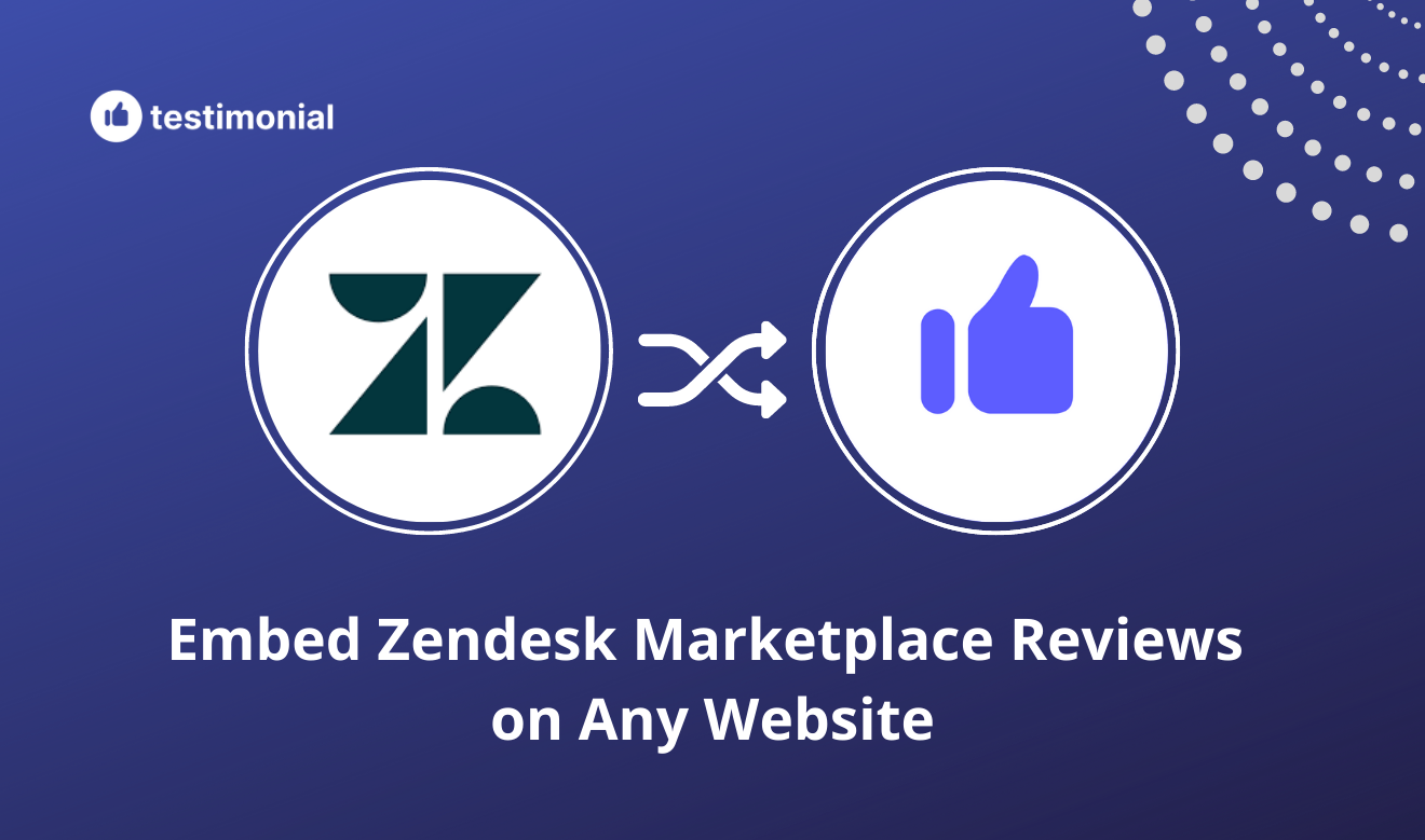 How to embed Zendesk Marketplace Reviews on Your Website