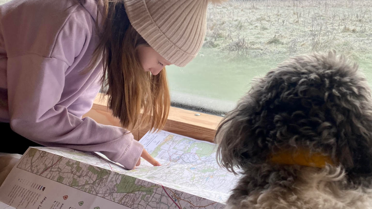 Unplugged Cabin Map for Surrounding Area