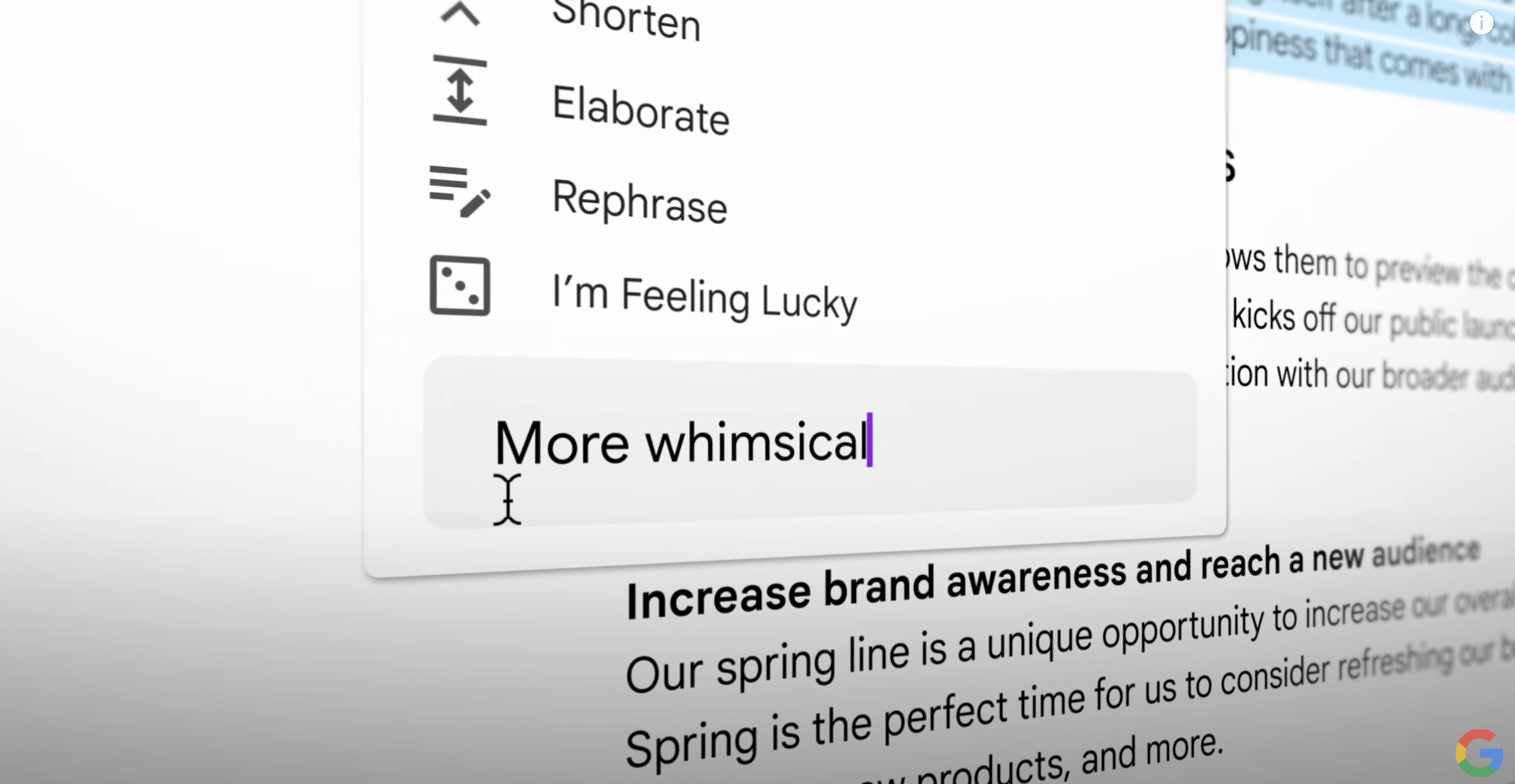 You can ask AI to edit or rewrite your writing tone and voice.